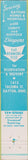 Matchbook Cover - Didee Wash Dayton OH Laundry Diapers 10 Strike