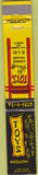 Matchbook Cover - Toys Chinese Village Mequon WI 10 Strike