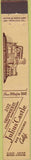 Matchbook Cover - Julius' Castle San Francisco CA 10 Strike