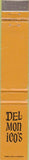 Matchbook Cover - Delmonico's Londres Mexico DF 10 Strike