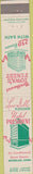 Matchbook Cover - Hotel President Waterloo IA 10 Strike