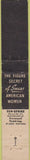 Matchbook Cover - Lov-e' Women's Figure Secret girdle?  10 Strike