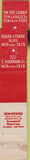 Matchbook Cover - Martin's Inc Restaurant Chicago IL 10 Strike