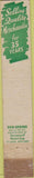 Matchbook Cover - Myers Brothers Jacksonville FL Men's Clothes WORN 10 Strike