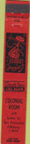 Matchbook Cover - Colonial Room San Francisco CA 10 Strike