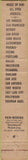 Matchbook Cover - House of Nine Dress Shop girlie WEAR 10 Strike