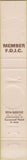 Matchbook Cover - South County Bank Ashland MO 10 Strike