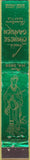 Matchbook Cover - Louie's Chinese Garden Seattle WA girlie green 10 Strike