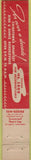 Matchbook Cover - Louie's Chinese Garden Seattle WA girlie green 10 Strike