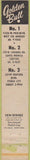 Matchbook Cover - Golden Bull Restaurant Los Angeles Santa Monica CA 10 Strike