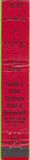 Matchbook Cover - Fowler's Great Southern Hotel Hollywood FL WEAR 10 Strike