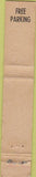 Matchbook Cover - Pom Pom NO TOWN 10 Strike