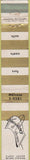 Matchbook Cover - Davidson's of Indiana Indianapolis IN 10 Strike