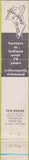Matchbook Cover - Davidson's of Indiana Indianapolis IN 10 Strike