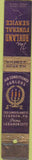 Matchbook Cover - Rohland Funeral Service WORN Lebanon PA 10 Strike