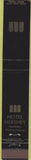 Matchbook Cover - Hotel Hershey PA 10 Strike