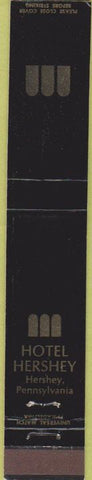 Matchbook Cover - Hotel Hershey PA 10 Strike