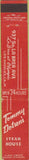 Matchbook Cover - Tommy Dotson's Steak House Los Angeles CA 10 Strike
