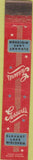 Matchbook Cover - Gessert's Elkhart Lake WI WORN 10 Strike