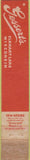 Matchbook Cover - Gessert's Elkhart Lake WI WORN 10 Strike