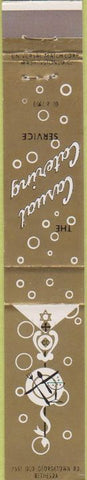 Matchbook Cover - Casual Catering Service 10 Strike