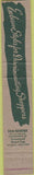 Matchbook Cover - The Style Shop women's clothes girlie 10 Strike