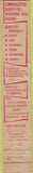 Matchbook Cover - Southern Insulation Corp Memphis TN 10 Strike