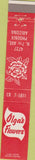 Matchbook Cover - Olga's Flowers Phoenix AZ 10 Strike