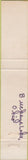 Matchbook Cover - Duke's Inn Motel Buckeye Lake OH 10 Strike