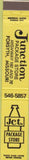 Matchbook Cover - Junction Package Store Forsyth MO 10 Strike