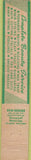 Matchbook Cover - Leonard's Hair Salon Bellevue WA girlie 10 Strike
