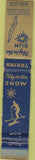 Matchbook Cover - Yakima WA Tourism WORN girlie 10 Strike