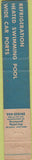 Matchbook Cover - Desert Gem Motel Gila Bend AZ cactus 10 Strike