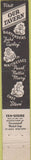Matchbook Cover - Our Tavern Pekin IL 10 Strike