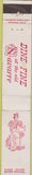 Matchbook Cover - Navarre Denver CO girlie 10 Strike
