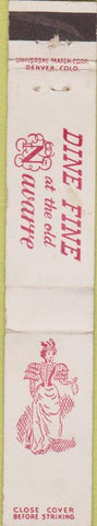 Matchbook Cover - Navarre Denver CO girlie 10 Strike