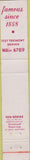 Matchbook Cover - Navarre Denver CO girlie 10 Strike