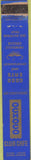 Matchbook Cover - Ochoco Club Cafe Prineville OR WEAR 10 Strike