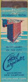 Matchbook Cover - Hotel Carpenter Manchester NH