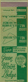 Matchbook Cover - Green Motor Lodge Montgomery AL