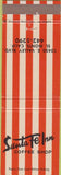 Matchbook Cover - Santa Fe Inn Coffee Shop El Monte CA