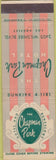 Matchbook Cover - Chapman Park Hotel Los Angeles CA