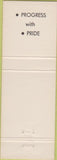 Matchbook Cover - City of Santa Fe Springs CA