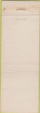 Matchbook Cover - Hotel Reeves New Philadelphia OH
