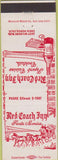 Matchbook Cover - Red Coach Inn Santa Monica CA