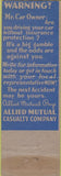 Matchbook Cover - Allied Mutual Insurance Shenandoah IA