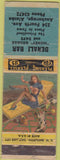Matchbook Cover - Denali Bar Anchorage AK pinup POOR