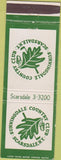 Matchbook Cover - Springdale Country Club Scarsdale NY