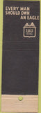 Matchbook Cover - Eagle Men's Clothes Boyd's Chicago CA