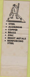 Matchbook Cover - AC Lesli Co Iron Steel ON Ontario
